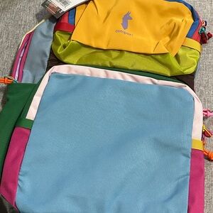 Cotopaxi Colorful Women's Backpack - Yellow, Blue, Pink, Green